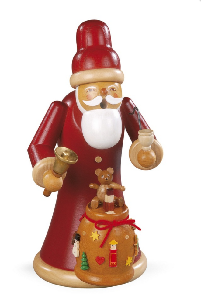 Räuchermann Weihnachtsmann mit Geschenken Räuchermann Weihnachtsmann mit Geschenken