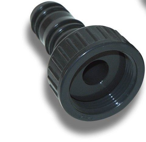PVC Schlauchtülle 1" x20x22 Überwurfmuffe PVC Schlauchtülle 1" x20x22 Überwurfmuffe