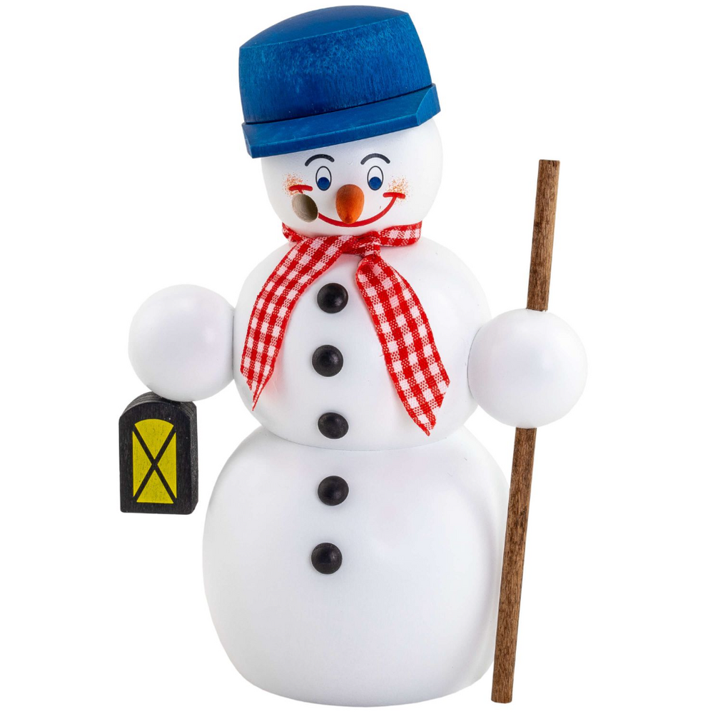 Räuchermann Schneemann Wanderer