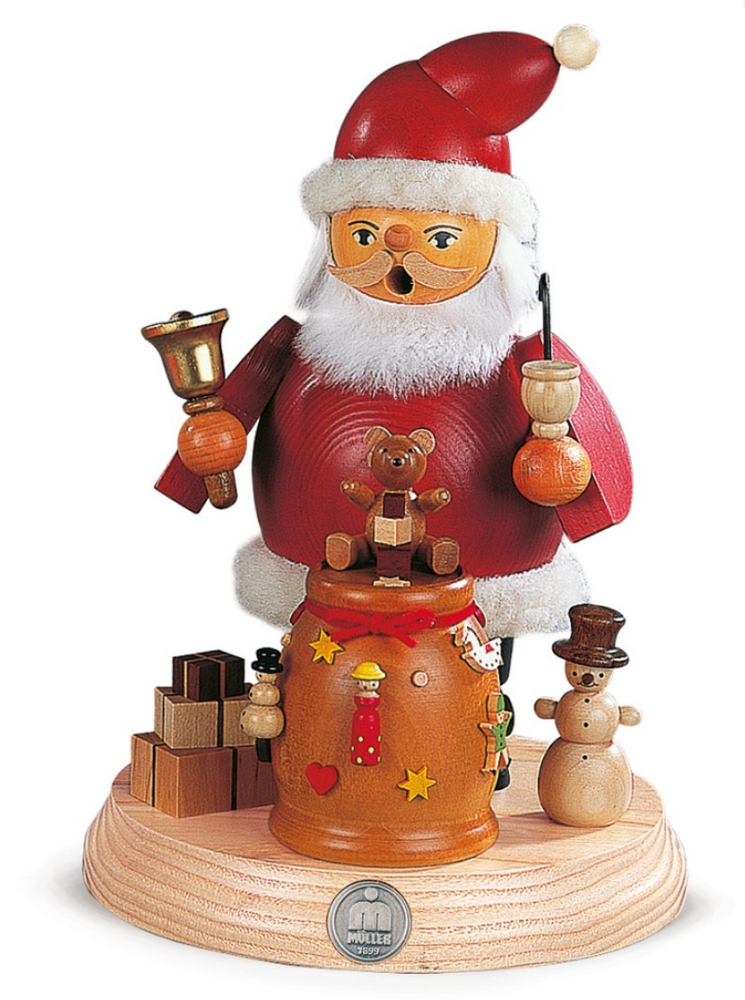 Räuchermann auf Sockel Weihnachtsmann Räuchermann auf Sockel Weihnachtsmann