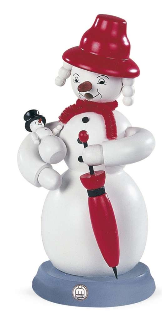 Räuchermann Schneefrau Räuchermann Schneefrau