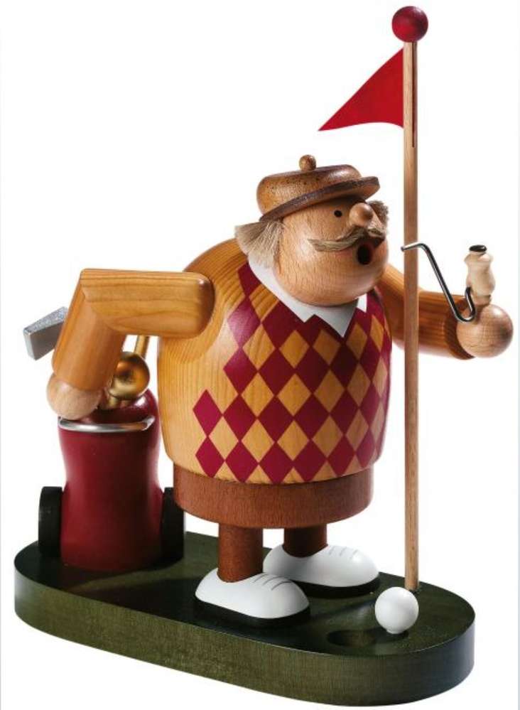 Räuchermann Golfer Räuchermann Golfer