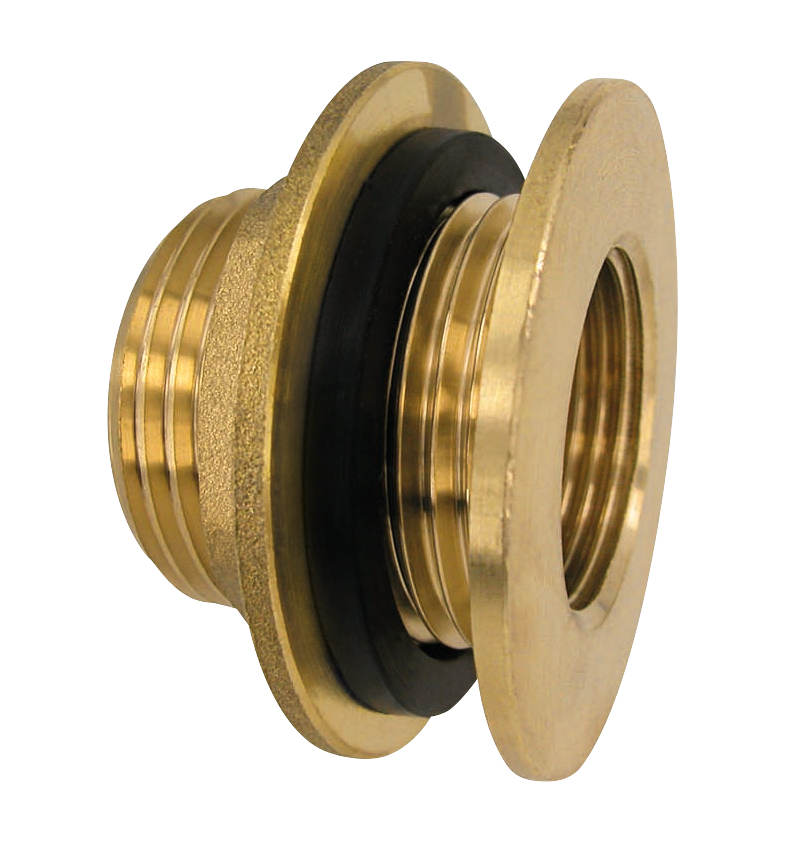 Regentonnendurchführung 1" Regentonnendurchführung 1"