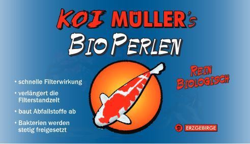 Koi Müller`s BioPerlen 1000 ml bis zu 30.000 Liter