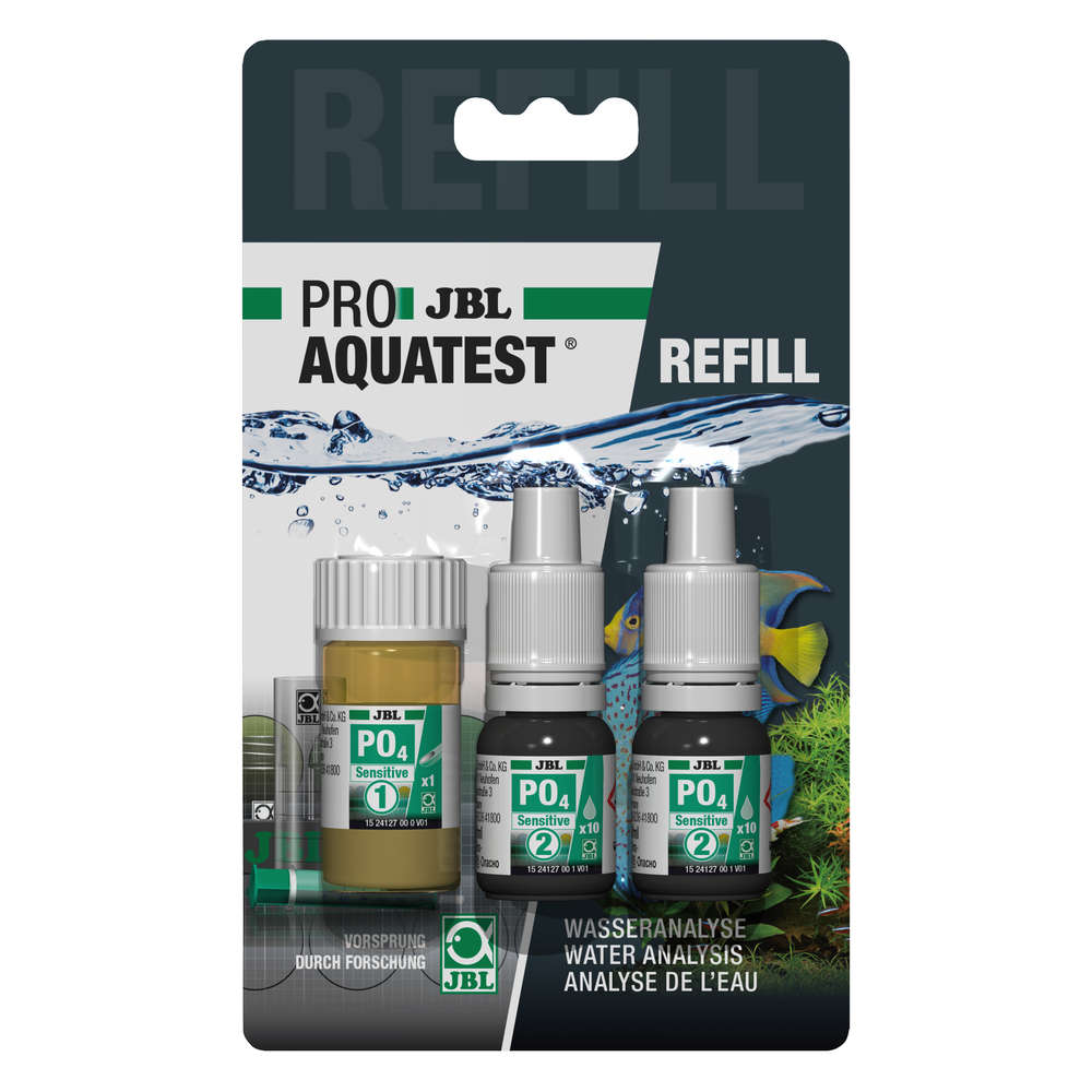 JBL PRO AQUATEST PO4 Phosphat Sensitiv Refill JBL PRO AQUATEST PO4 Phosphat Sensitiv Refill