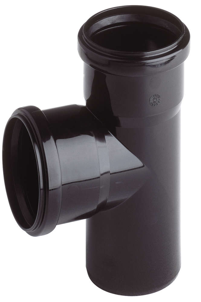 T-Stück schwarz DN75 T-Stück schwarz DN75
